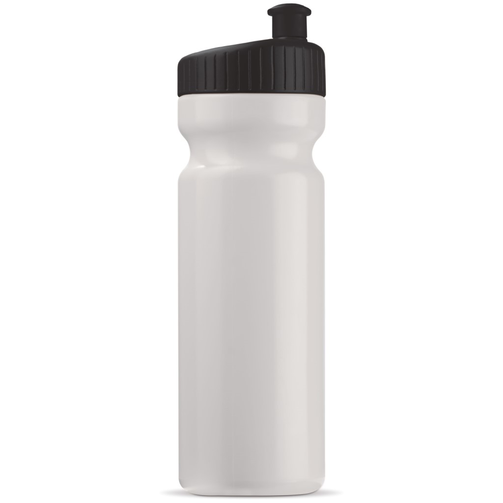 Sportbidon Design 750ml-Wit / zwart