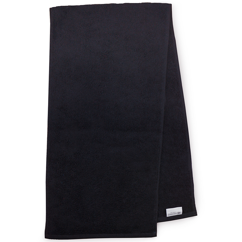 Sporthanddoek 30 x 130 cm-Zwart