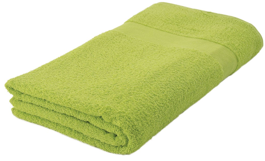Badlaken Original-Borduring-Groen, #c6e446