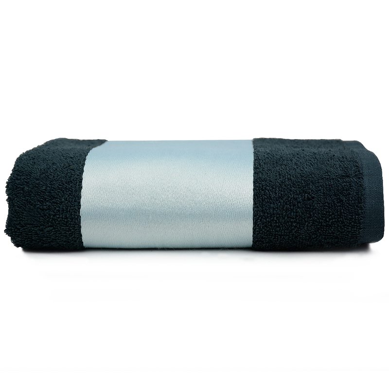 Sublimatie handdoek 50 x 100 cm-Zwart