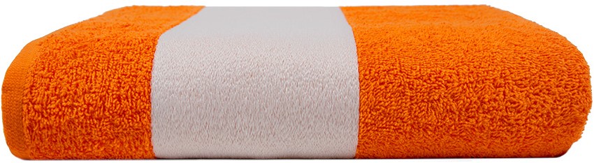 Sublimatie handdoek 70 x 140 cm-Oranje