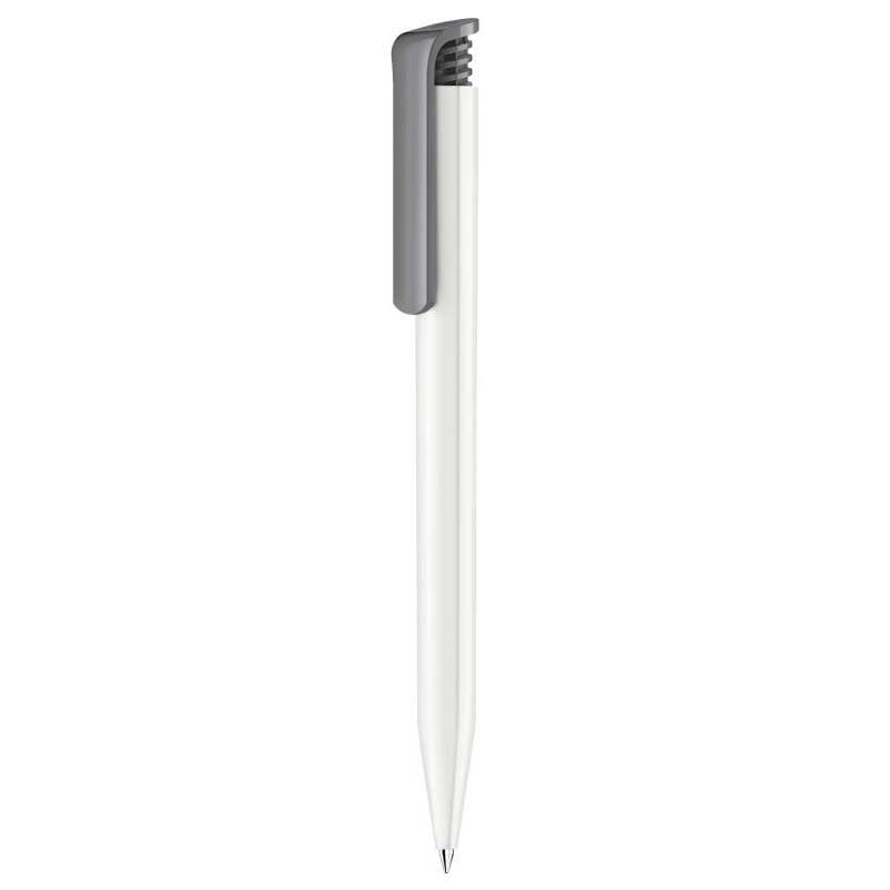Super Hit balpen full color-Wit / grijs