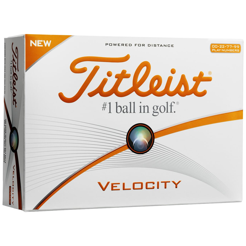 Titleist Velocity Golfbal-Wit