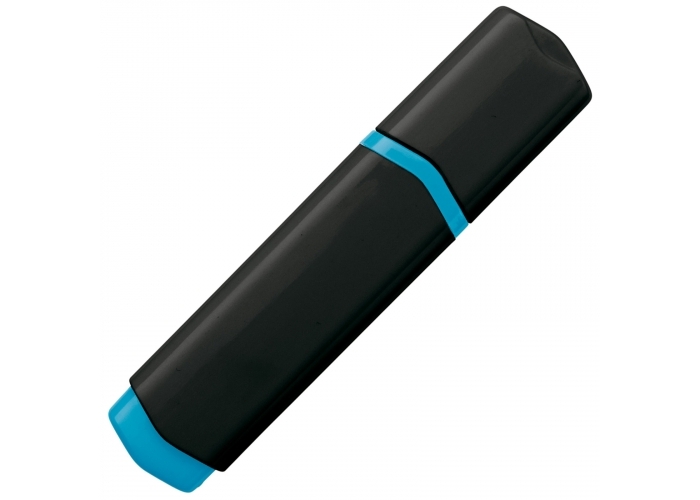 Toppoint tekstmarker basic-Zwart / blauw