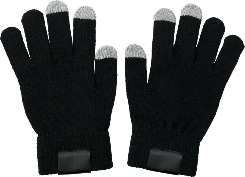 Touchscreen handschoenen-Zwart-Zonder opdruk