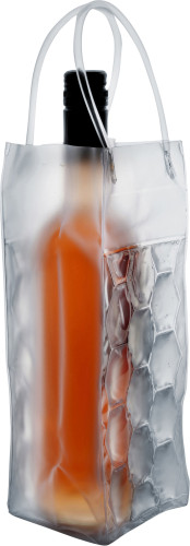 Transparante PVC koeltas voor 1 fles-Neutraal