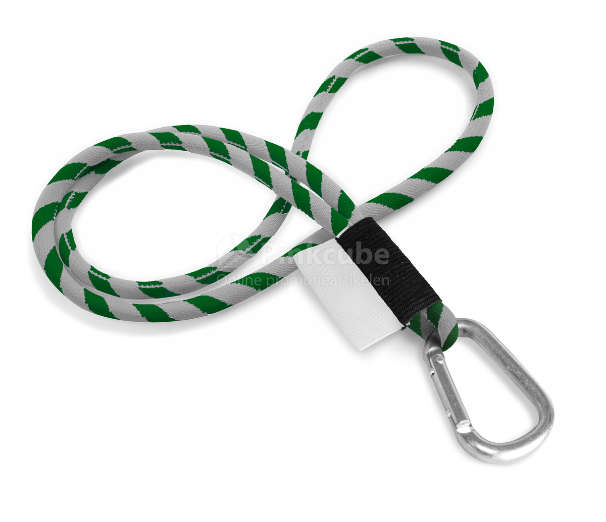Tube keycord-Donker groen