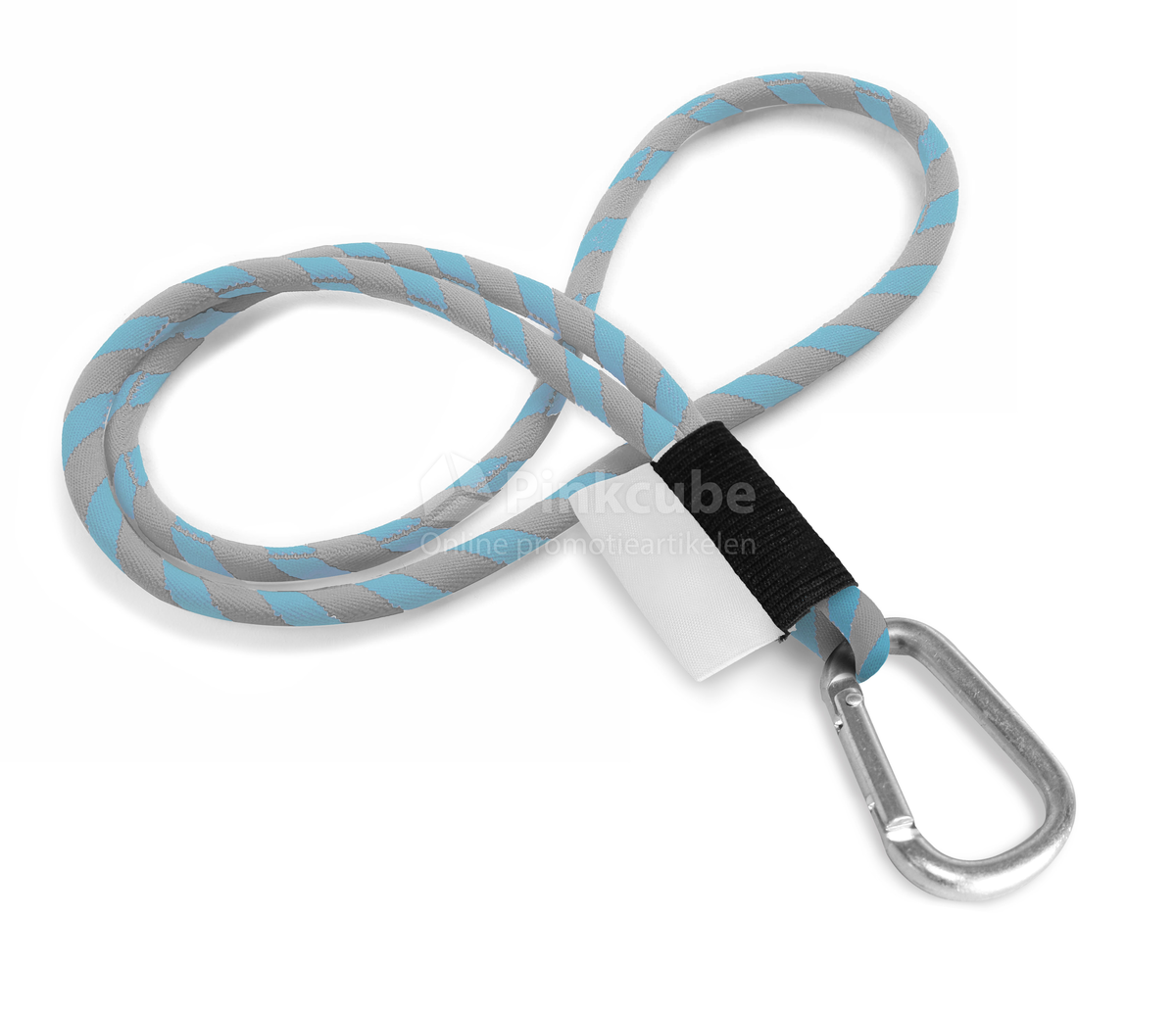 Tube keycord-Lichtblauw