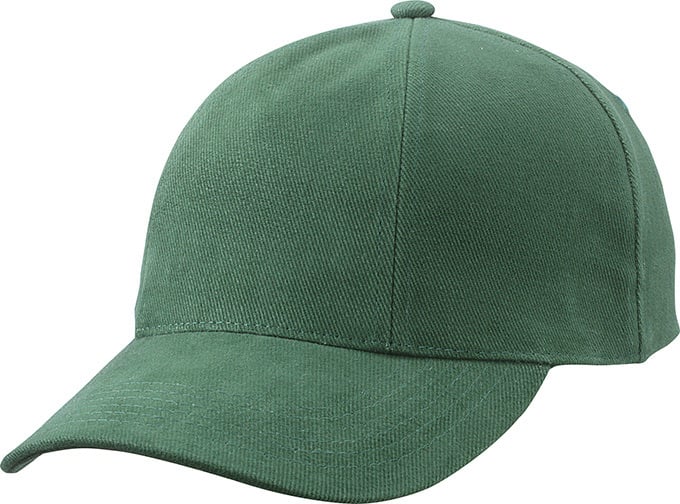 Turned 6 Panel Cap Laminated-Donkergroen
