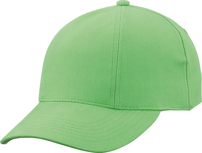 Turned 6 Panel Cap Laminated-Lime