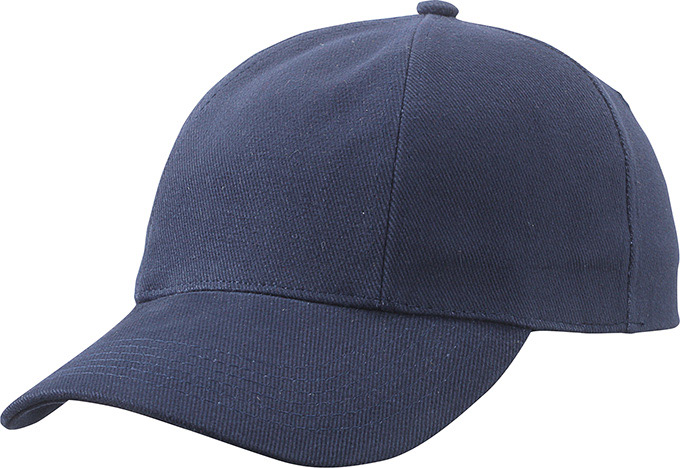 Turned 6 Panel Cap Laminated-Navy