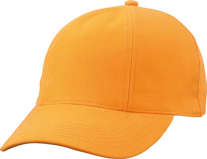 Turned 6 Panel Cap Laminated-Oranje