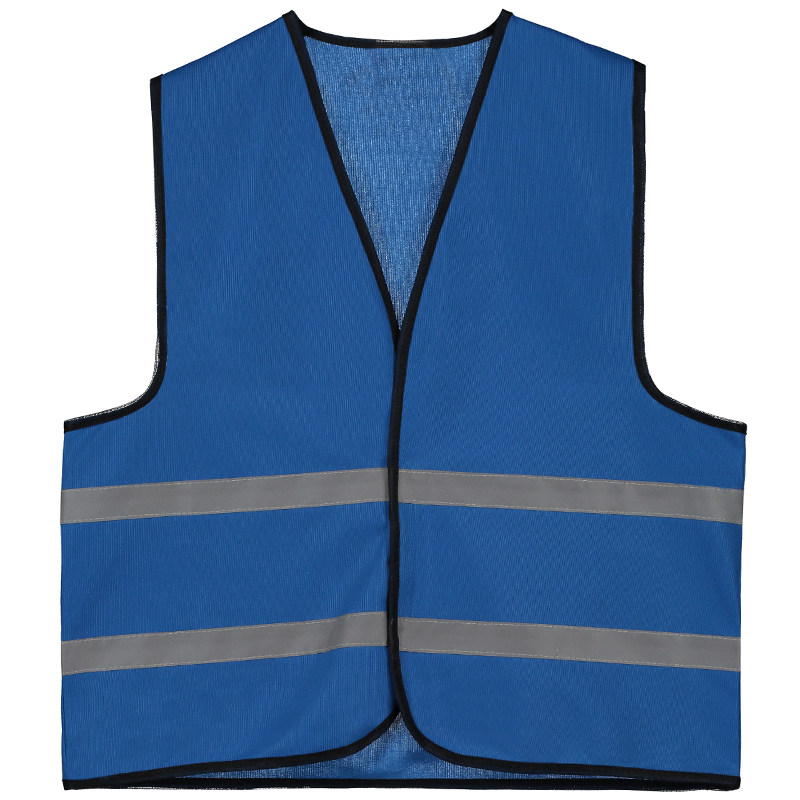 Veiligheidshesje kids gekleurd-Blauw