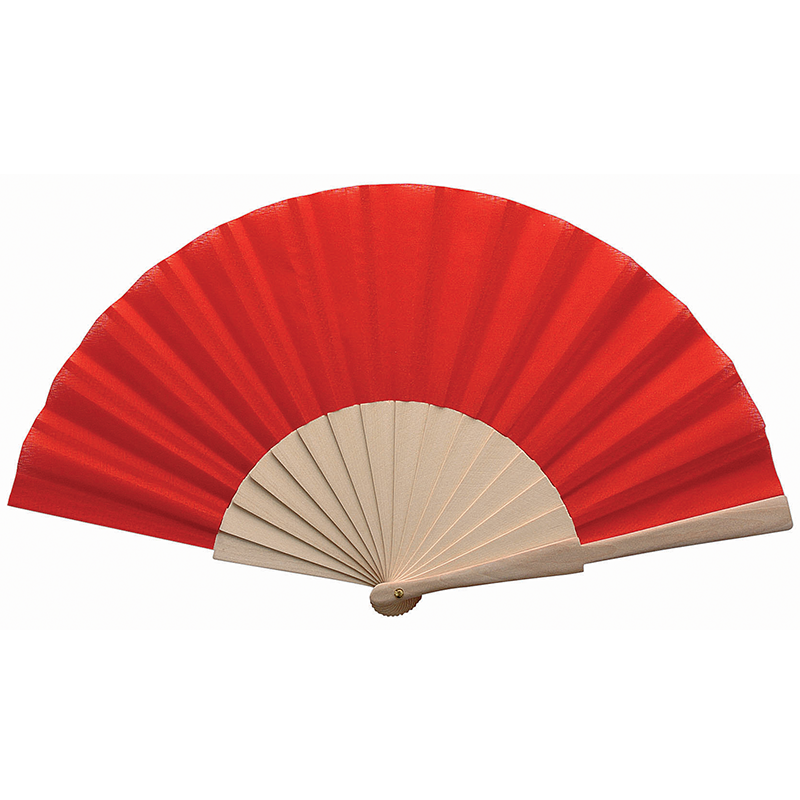 Waaier folklore-Rood
