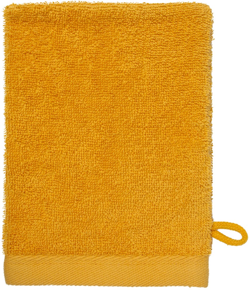 Washandje 16 x 21 cm-Gold yellow