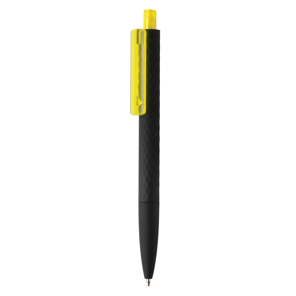X3 zwart smooth touch pen-Geel