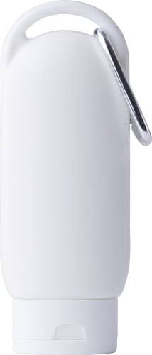 Zonnebrandcrème SPF 30 met karabijnhaak-Wit