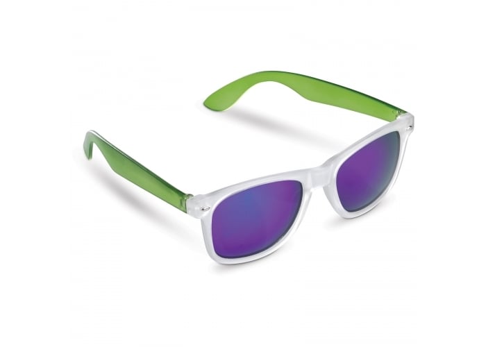 Zonnebril Bradley 400UV-Transparant licht groen