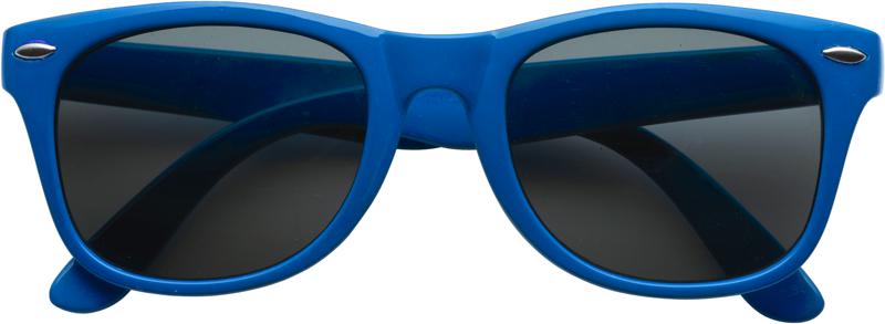 Zonnebril klassiek met UV 400 bescherming-Blauw-Zonder opdruk