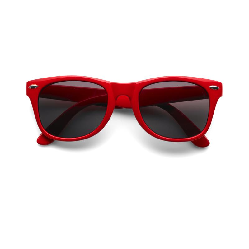 Zonnebril klassiek met UV 400 bescherming-Rood-Zonder opdruk